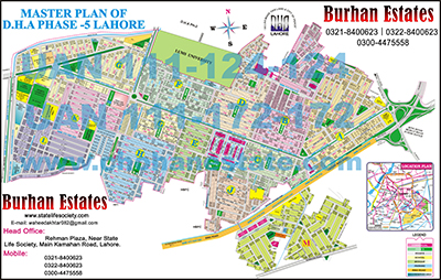 Master Plan of DHA Phase 5